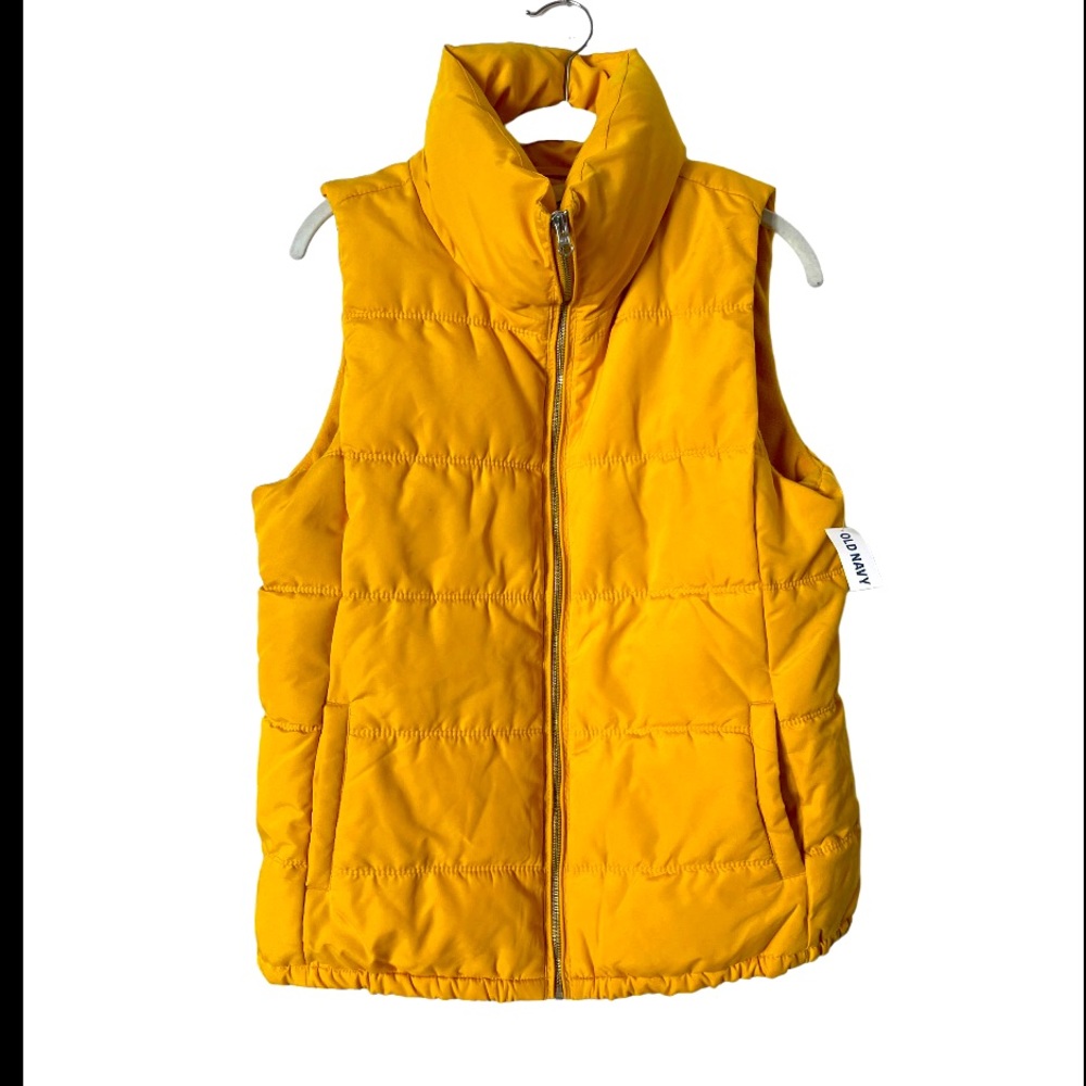 NWT Old Navy Yellow Puffer Vest‎